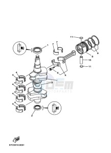 F30TLRC drawing CRANKSHAFT--PISTON