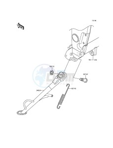 Z300_ABS ER300BFF XX (EU ME A(FRICA) drawing Stand(s)