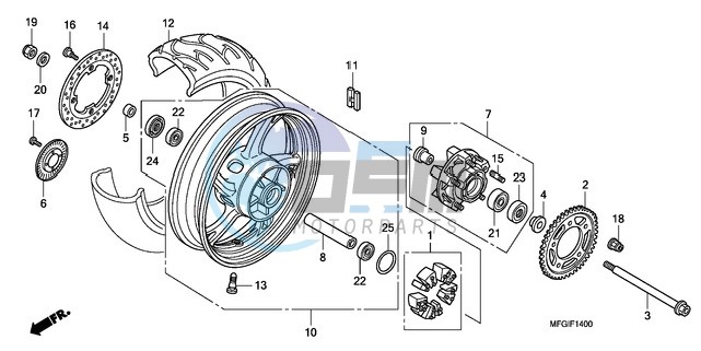 REAR WHEEL