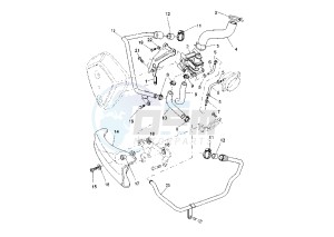 BT BULLDOG 1100 drawing SECONDARY AIR SYSTEM