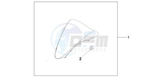 VFR8009 Australia - (U / MME) drawing WINDSCREEN