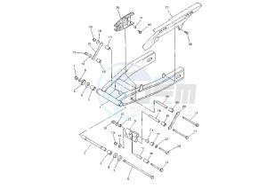 FZS FAZER (FZS600S) 600 drawing REAR ARM