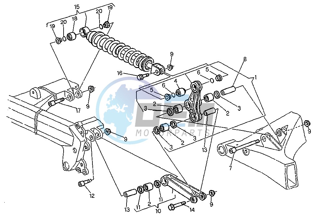 REAR SHOCK ABSORBER