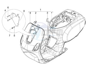 S 50 4T 4V College drawing Frame - bodywork