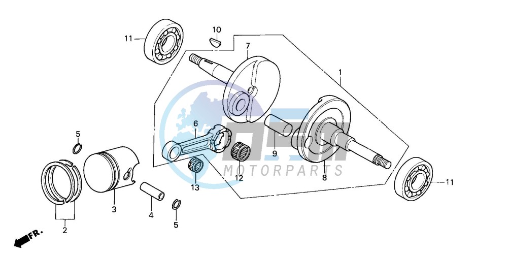 CRANKSHAFT/PISTON