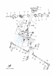 YFM700FWAD YFM7NGPXK (B4FM) drawing STEERING