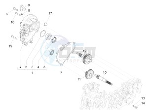 Liberty 125 iGet 4T 3V ie ABS (EMEA) drawing Reduction unit