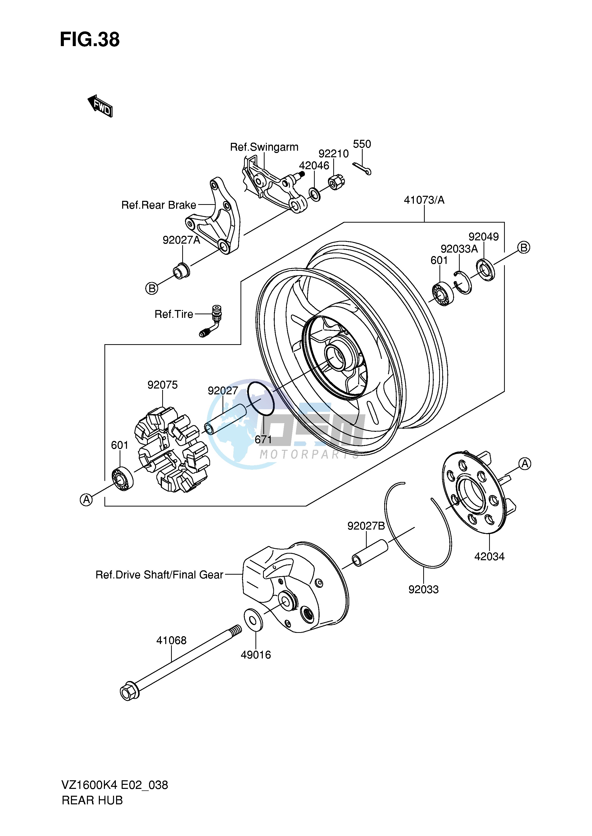 REAR HUB