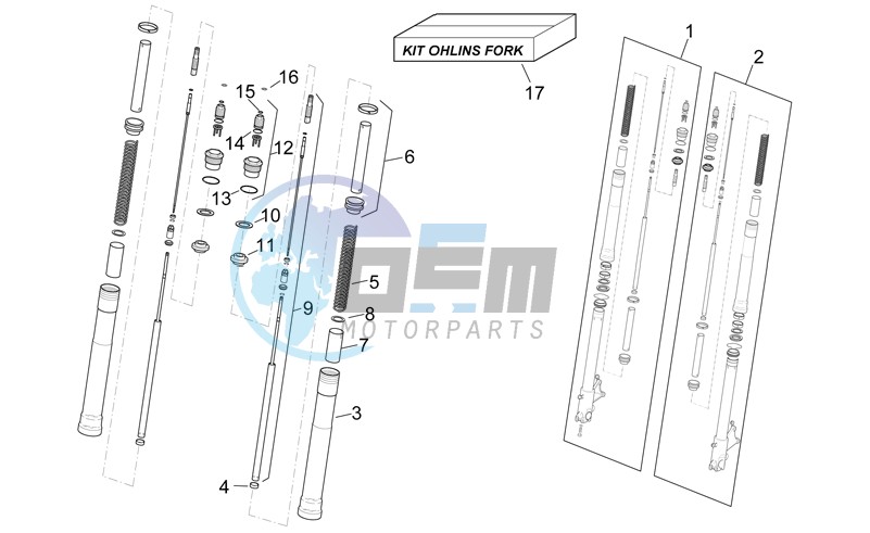 Front fork I