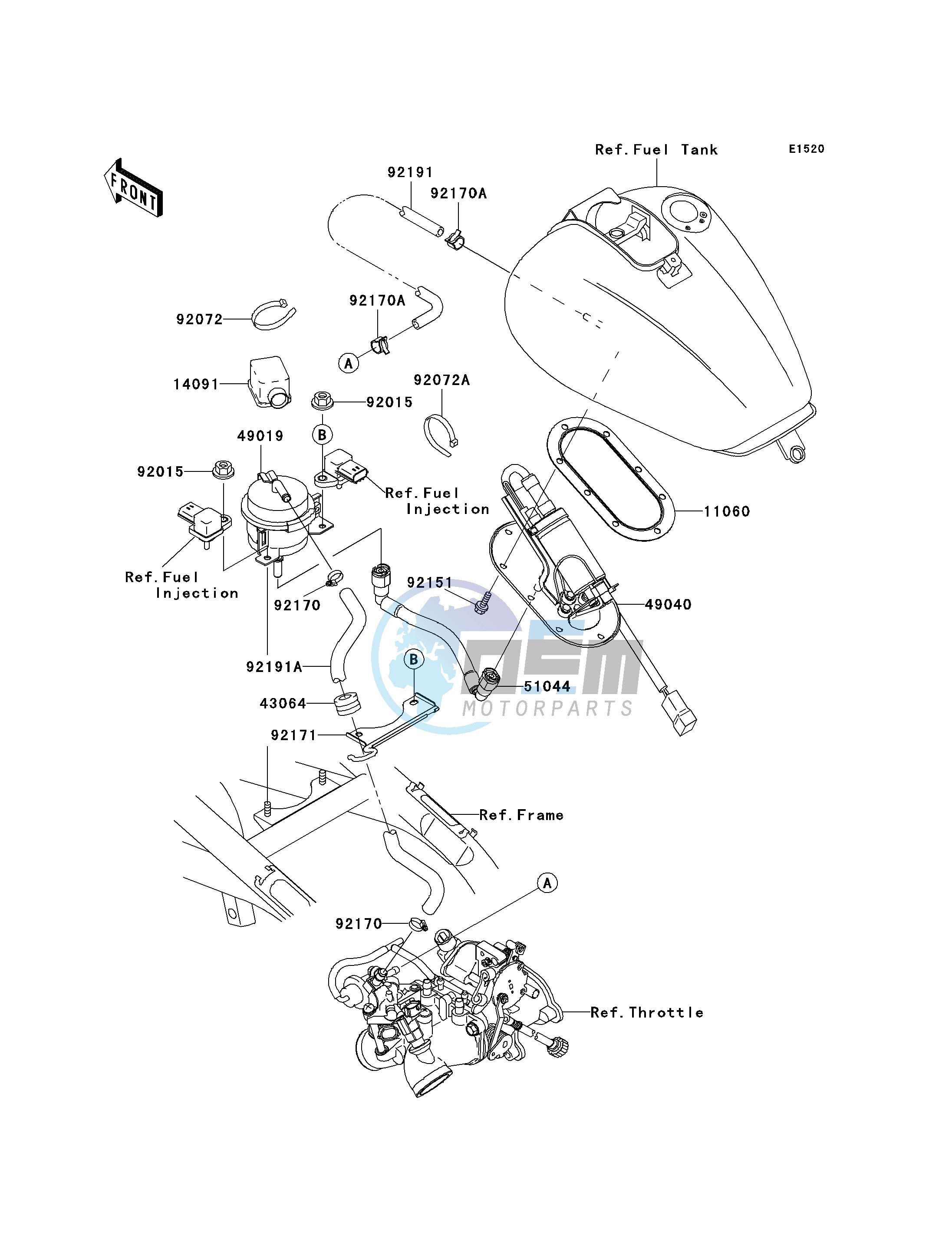 FUEL PUMP-- VN1500-J1- -