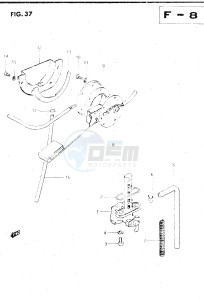 GS500E (Z-D) drawing FUEL COCK