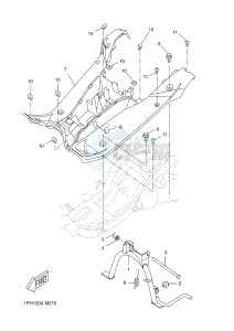 NS50 NITRO (1PH4) drawing STAND & FOOTREST