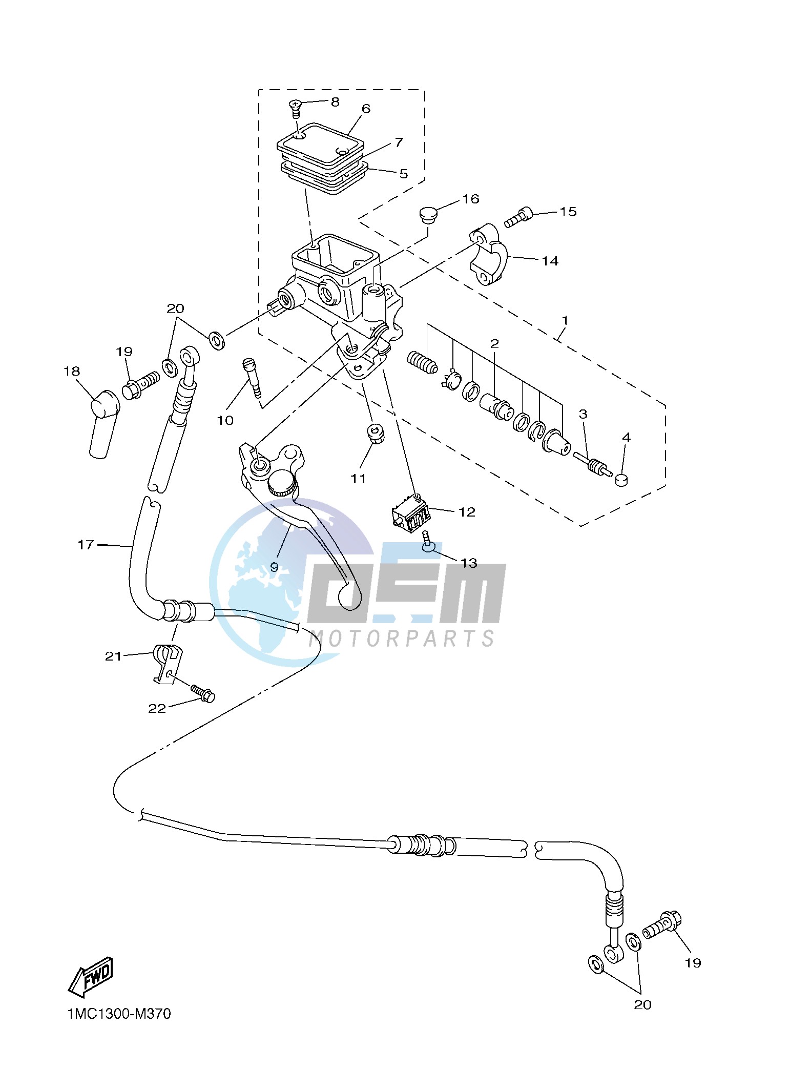 FRONT MASTER CYLINDER 2