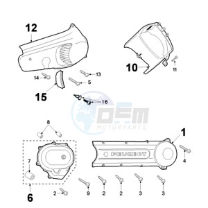 FOX LX A2 EU drawing ENGINE COVER