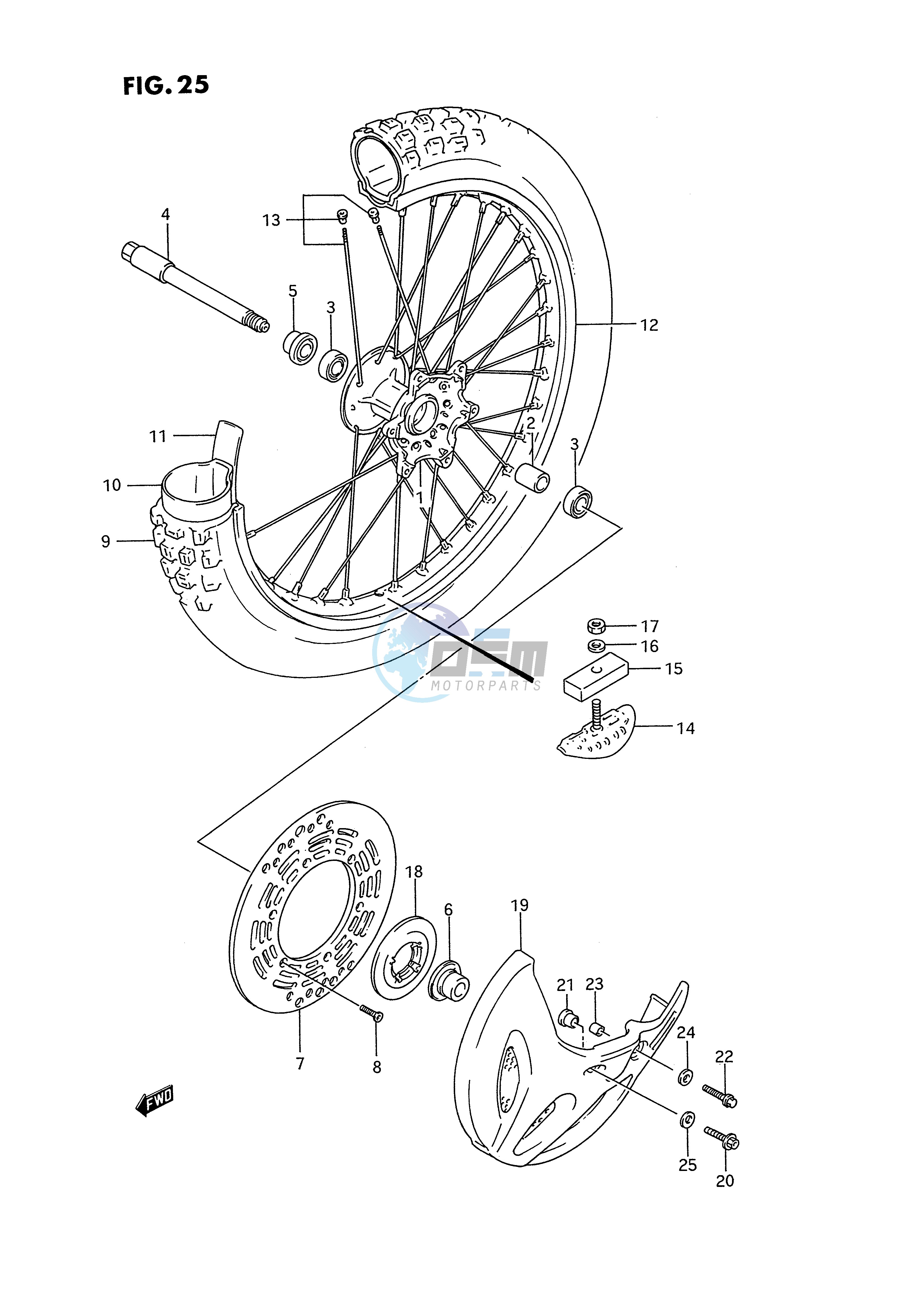 FRONT WHEEL