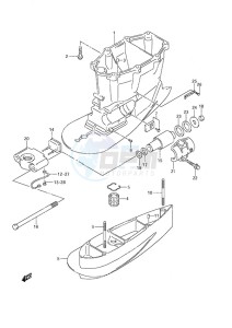 DF 250 drawing Drive Shaft Housing