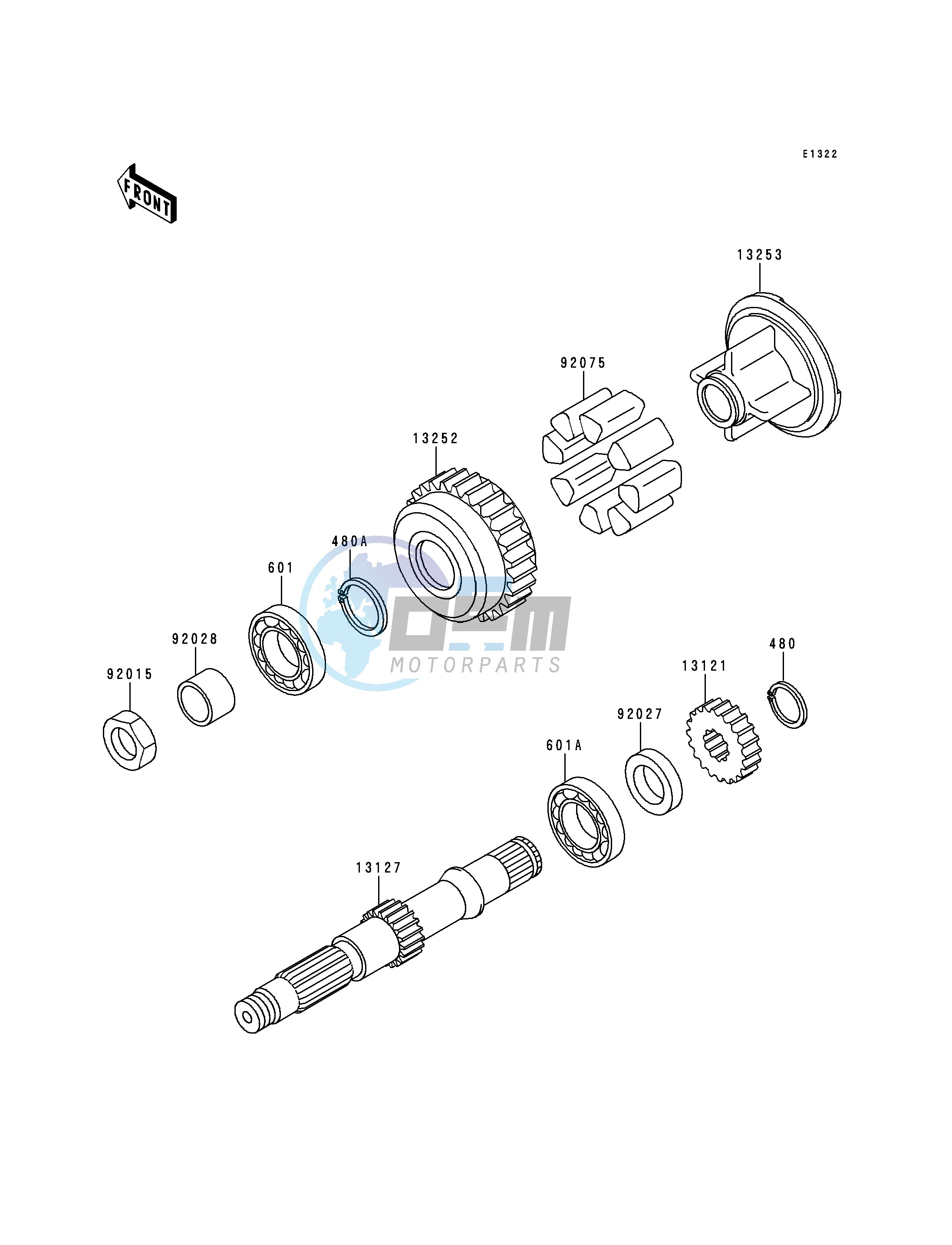 SECONDARY SHAFT