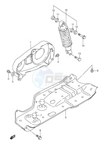 LT80 (P1) drawing SHOCK ABSORBER