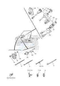 YXM700E YXM70VPXJ VIKING EPS (B5F3) drawing ELECTRICAL 2