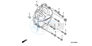 CB600F9 Spain - (SP) drawing GENERATOR COVER