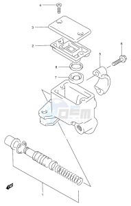 LT-F500F (E3-E28) drawing FRONT MASTER CYLINDER