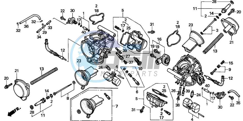 CARBURETOR (COMPONENT PARTS)