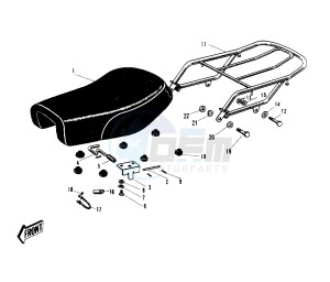 G4 TR (D-E) 100 drawing SEAT_CARRIER -- 70-73- -