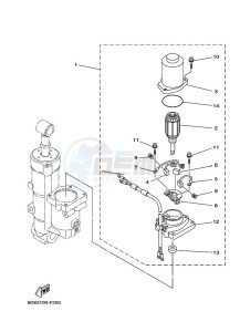 F100DETX drawing TILT-SYSTEM-2