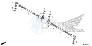 TRX420FM1G TRX420 Europe Direct - (ED) drawing TIE ROD