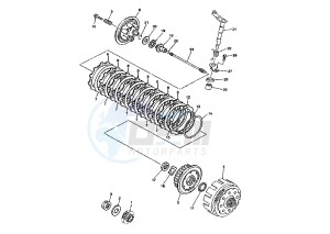 WR F 450 drawing CLUTCH