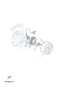 YPR125R XMAX 125 EVOLIS 125 (2DM3 2DM3) drawing GENERATOR