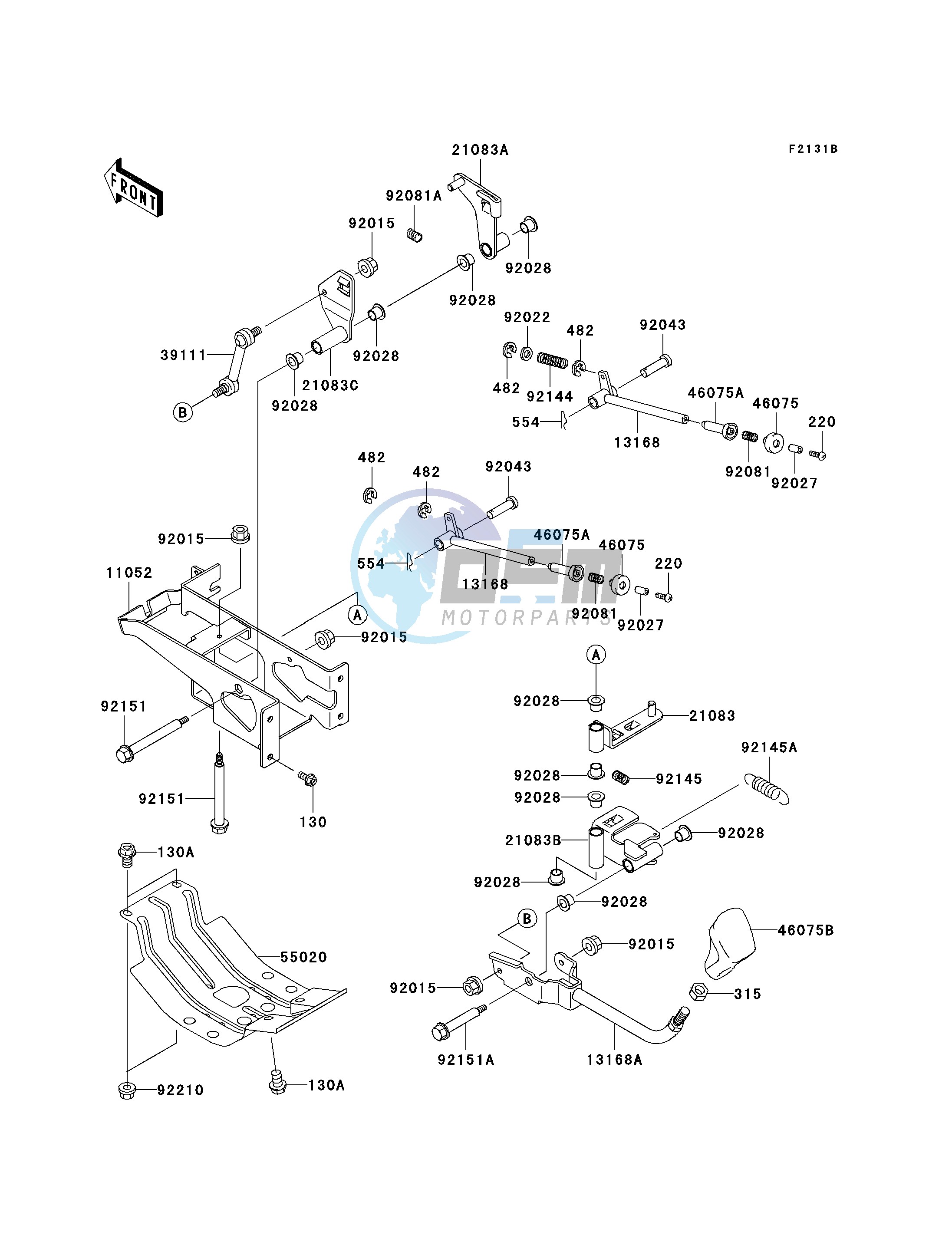 FRAME FITTINGS-- LEVER- -