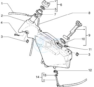 Runner 180 VXR drawing Fuel Tank