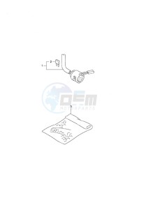 DF 20A drawing Remote Cable Electric Starter