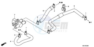 NSA700A9 KO / MME drawing AIR INJECTION SOLENOID VALVE