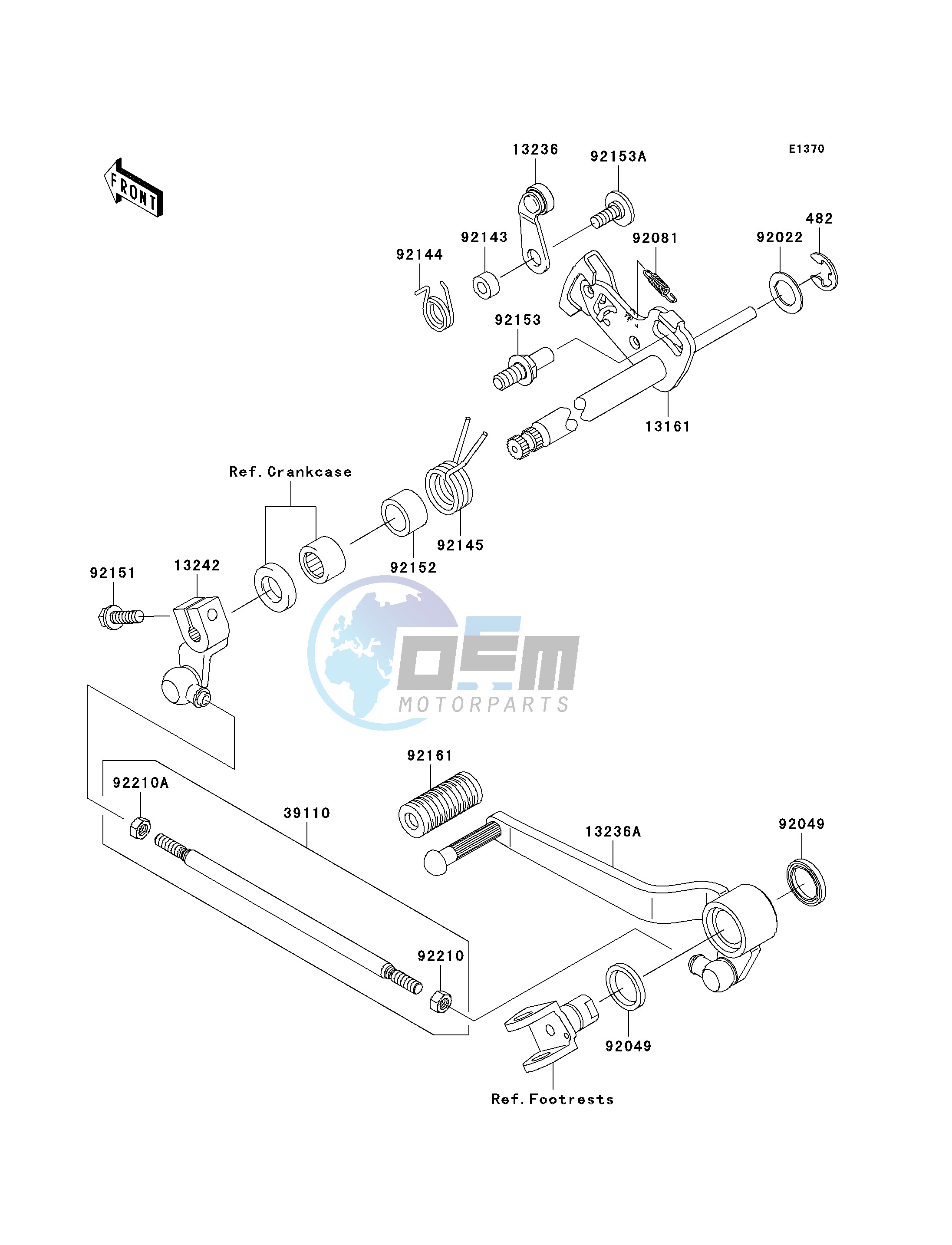 GEAR CHANGE MECHANISM