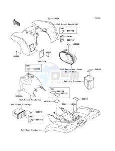 KVF360 4x4 KVF360ADF EU GB drawing Labels(AS,UK)