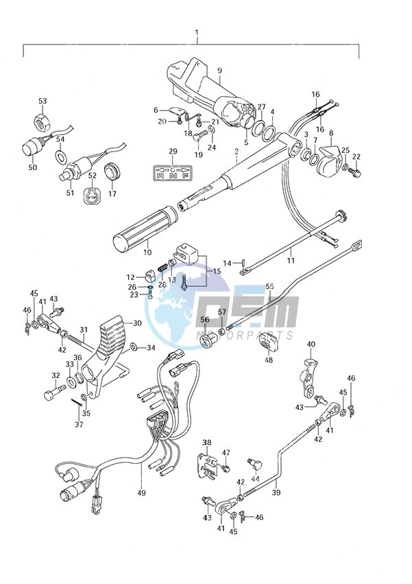 Tiller Handle