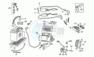 V 65 650 Florida Florida drawing Saprisa battery - alternator