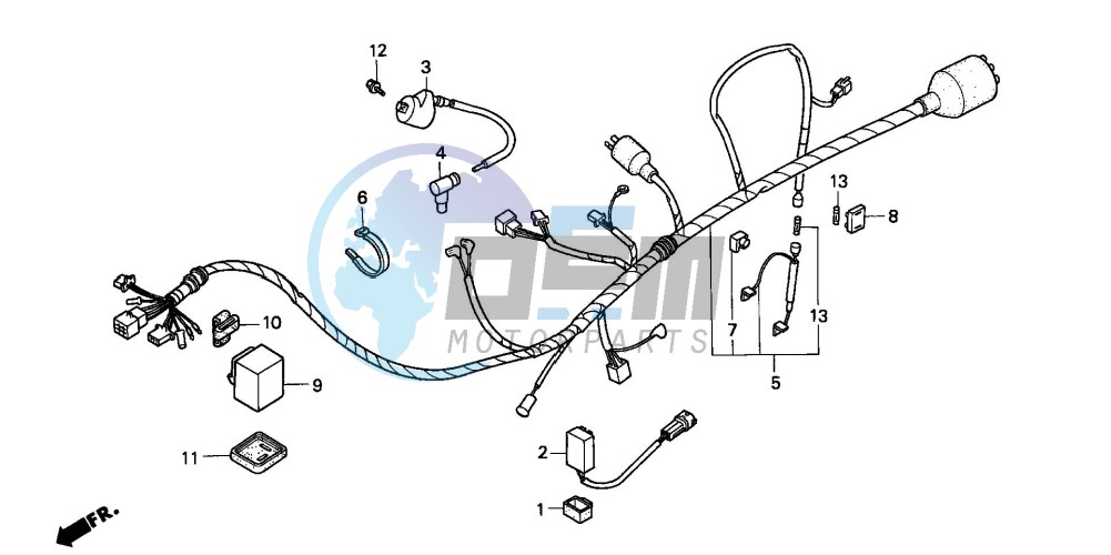 WIRE HARNESS/ IGNITION COIL