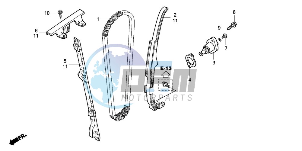 CAM CHAIN/TENSIONER