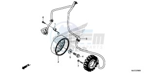 CB650FAH 2ED - (2ED) drawing GENERATOR