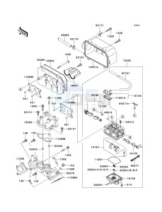 KAF 620 J [MULE 3010 TRANS4X4] (J6J-J8F) J6F drawing CARBURETOR