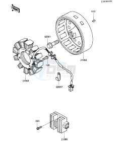 KL 600 A [KL600] (A1) [KL600] drawing GENERATOR_REGULATOR