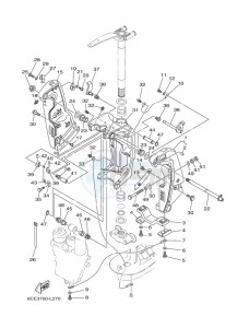 F300BETU drawing FRONT-FAIRING-BRACKET