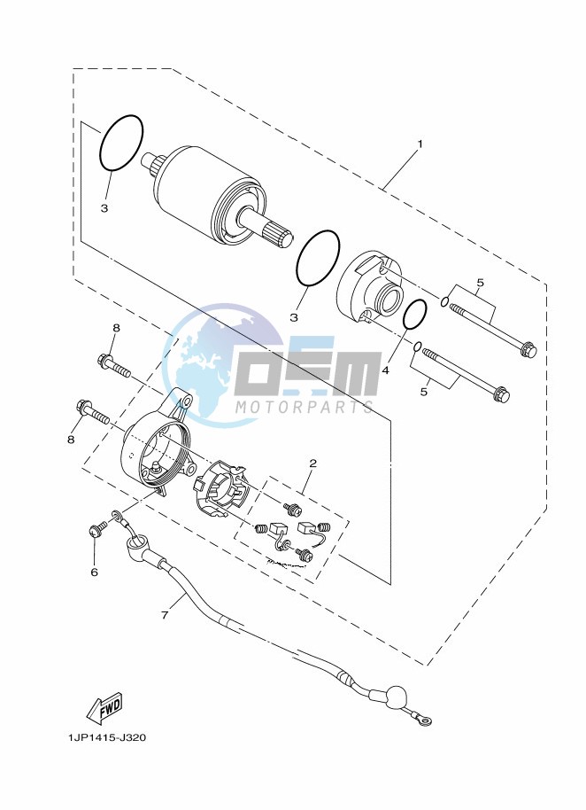 STARTING MOTOR