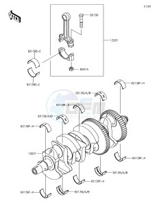 Z1000 ZR1000JHF XX (EU ME A(FRICA) drawing Crankshaft