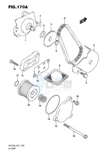 UH125 BURGMAN EU drawing OIL PUMP