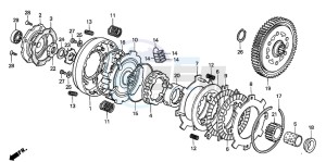 C50SW drawing CLUTCH