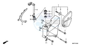 XL1000V9 F / CMF drawing LEFT CRANKCASE COVER